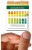 pH Test Strips pH 4.5 - pH 9.0 for Urine and Saliva with Dual Pad