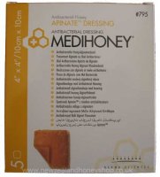 Medihoney Apinate Manuka Honey Dressings 10cm x 10cm